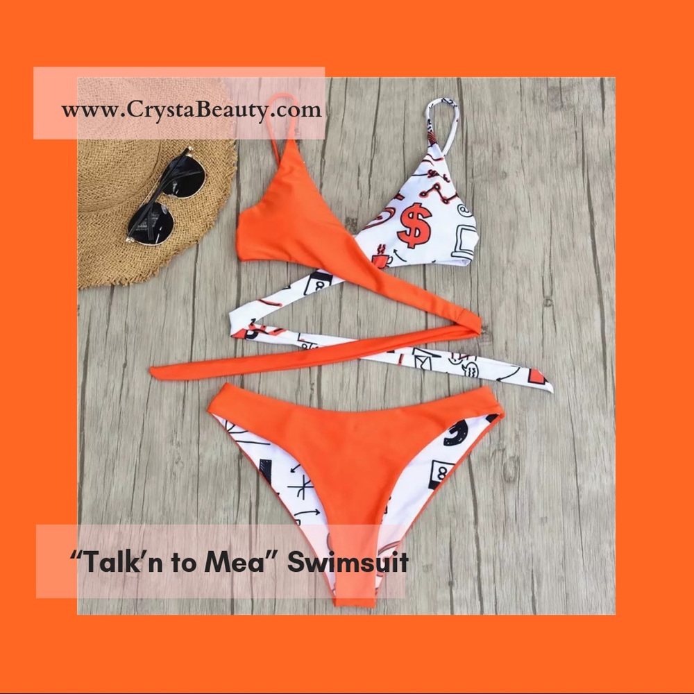 “Talking To Mea” Swimsuit